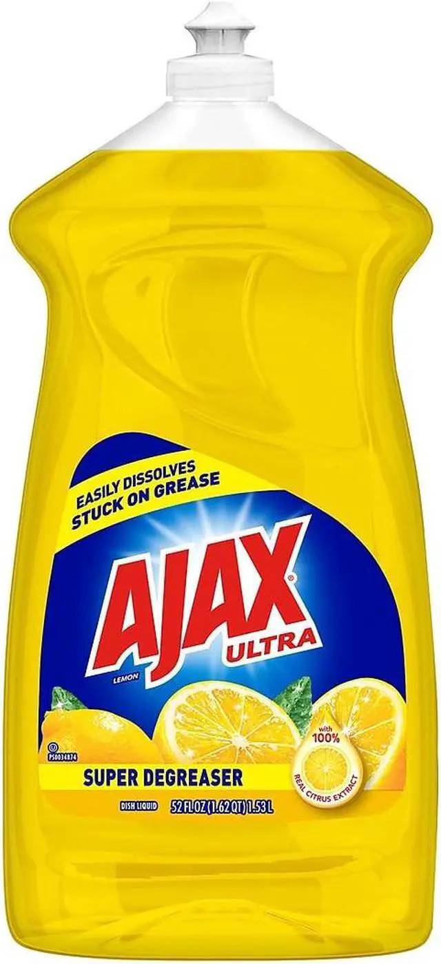 Main image of Ajax Ultra Super Degreaser Dish Soap Lemon Scent 52 fl. oz. (149861)
