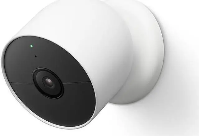 Alt view image 2 of 11 - Google Nest Indoor Outdoor Camera Battery White 2/Pack (GA01894-US) 6315046