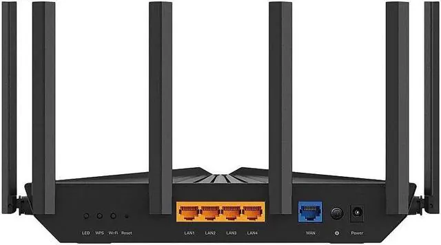 Alt view image 10 of 16 - tp-link ax4400 mesh dual band 6-stream router