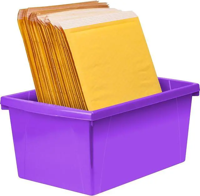 Alt view image 10 of 11 - Deflecto Antimicrobial Creativty Storage Caddy Blue 39505BLU