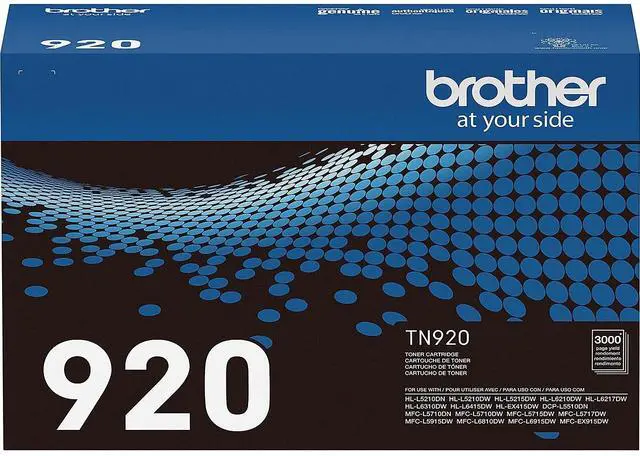 Alt view image 3 of 9 - Brother Genuine TN920 Standard Yield Toner Cartridge