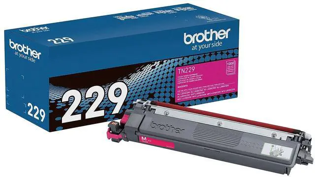 Alt view image 4 of 9 - Brother Genuine TN229M Standard Yield Magenta Toner Cartridge