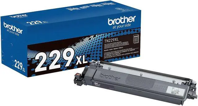 Alt view image 11 of 16 - Brother Genuine TN229XLBK High-yield Black Toner Cartridge