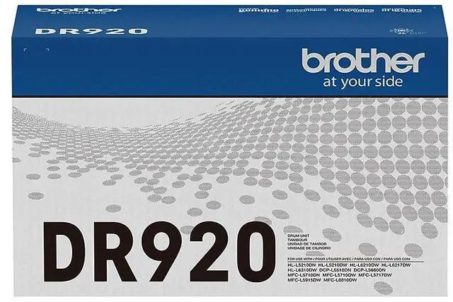 Alt view image 17 of 20 - Brother DR920 Black Standard Yield Drum Unit