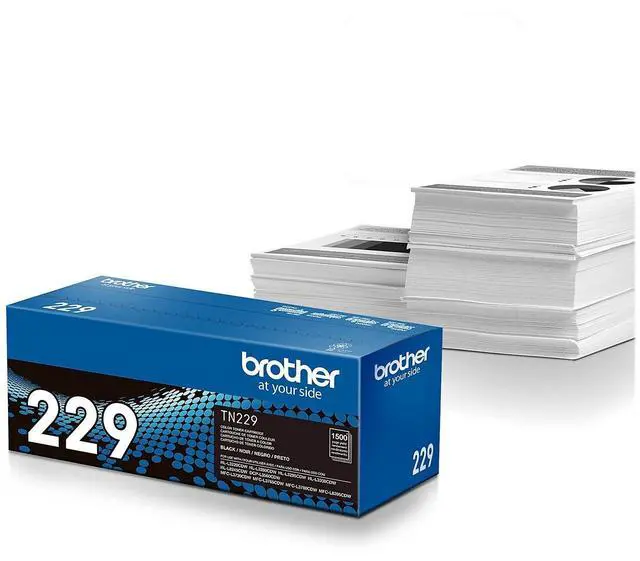 Alt view image 5 of 9 - Brother Genuine TN229BK Standard Yield Black Toner Cartridge