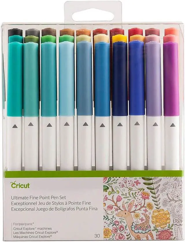 Alt view image 6 of 6 - Cricut Ultimate Fine Point Pen Set, Assorted