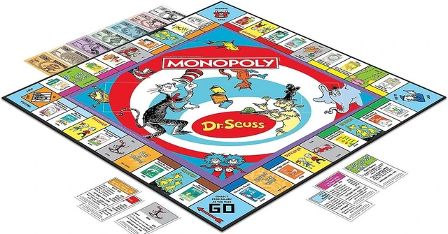 Alt view image 4 of 14 - MONOPOLY Dr. Seuss Board Game (USAMN154000)