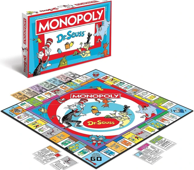 Main image of MONOPOLY Dr. Seuss Board Game (USAMN154000)