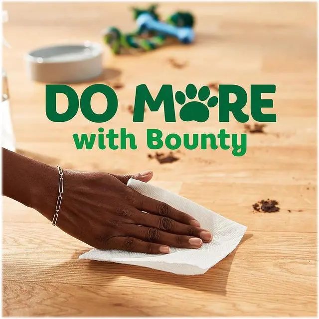 Alt view image 6 of 8 - Bounty Select-A-Size Paper Towels Paper Towels 2-Ply 135 Sheets/Roll 4 Rolls/Pack (06134)