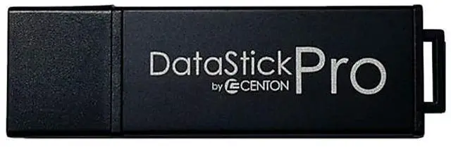 Main image of Centon DataStick Pro 256GB USB 3.0 Type-A Flash Drive Black 5/Pack (S1-U3P6-256G-5B)