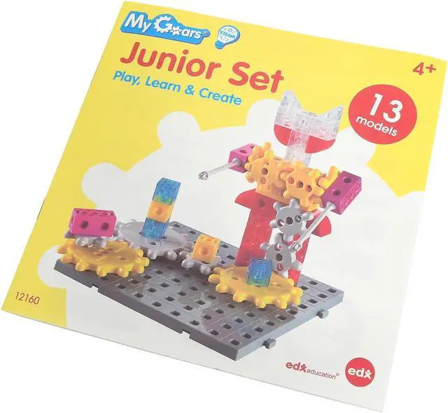 Alt view image 4 of 8 - edxeducation My Gears - Junior Set 117 Pieces (CTU12160)