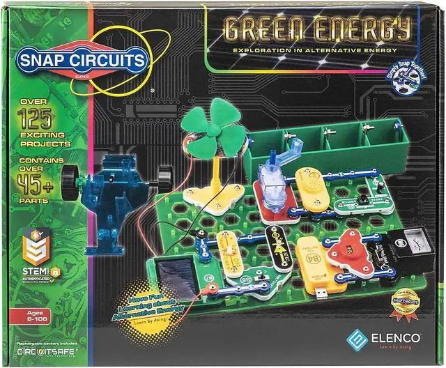 Alt view image 2 of 9 - SCG-225 - SNAP CIRCUITS GREEN ENERGY