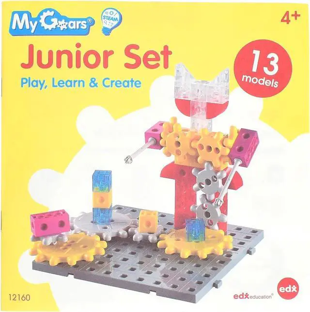 Alt view image 6 of 8 - edxeducation My Gears - Junior Set 117 Pieces (CTU12160)