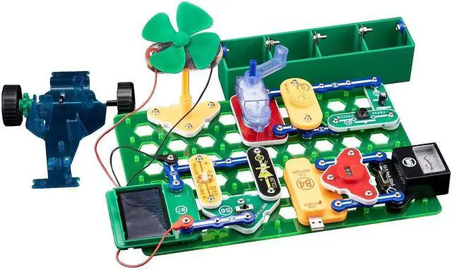 Alt view image 6 of 9 - SCG-225 - SNAP CIRCUITS GREEN ENERGY