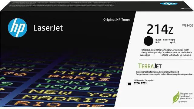 Alt view image 3 of 7 - HP 214Z Blk Original LaserJet Toner Crtg, Average cartridge yields 31,000