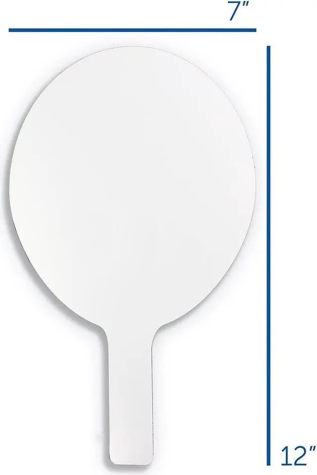 Alt view image 7 of 9 - Flipside Economy Dry Erase Answer Paddle 12 Pk 12032