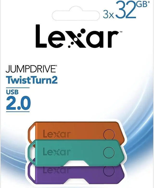 Alt view image 5 of 6 - Lexar JumpDrive TwistTurn2 32GB USB Flash Drive LJDTT2-32GABNA3
