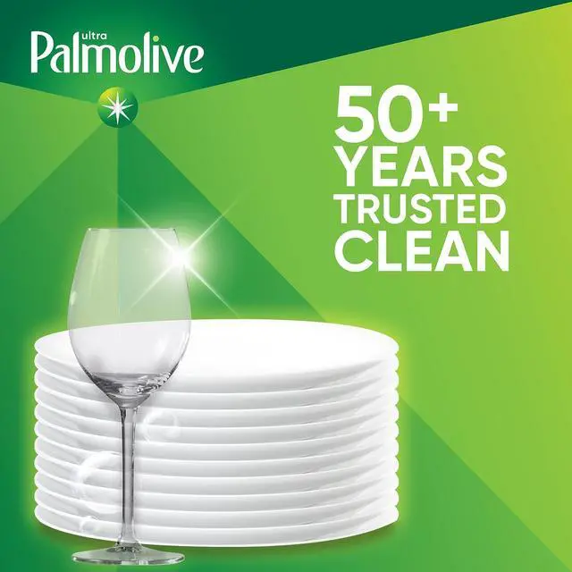 Alt view image 8 of 10 - Palmolive Dishwashing Detergent f/Manual Liquid 32.5 oz Clear 04272