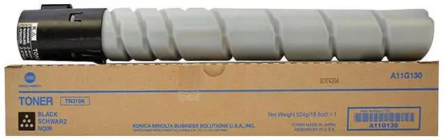 Alt view image 8 of 8 - Konica Minolta TN-319K Toner Cartridge - Black