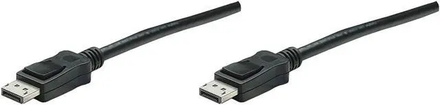 Alt view image 10 of 10 - manhattan 6.6 ft. DisplayPort Monitor Cable