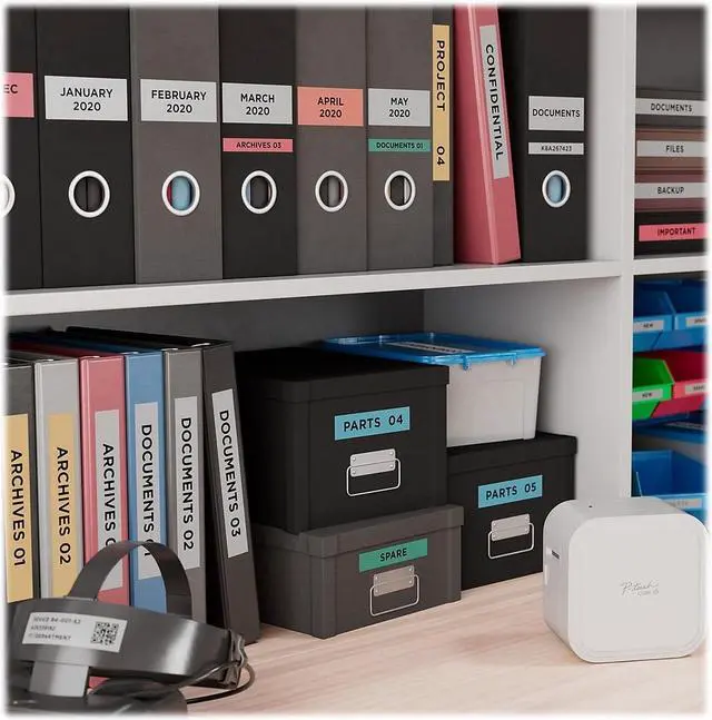 Alt view image 6 of 6 - Brother P-Touch Cube XP Label Maker with Bluetooth Wireless Technology PT- P910BT