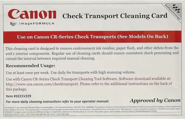 Alt view image 11 of 19 - Canon 1904V566 Cleaning Card