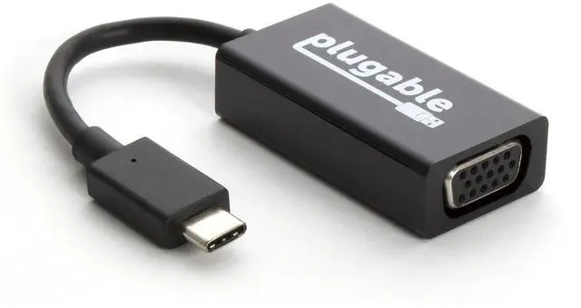 Alt view image 9 of 18 - Plugable Usb 3.1 Type-C To Vga Adapter