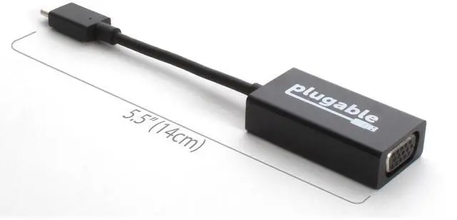 Alt view image 12 of 18 - Plugable Usb 3.1 Type-C To Vga Adapter