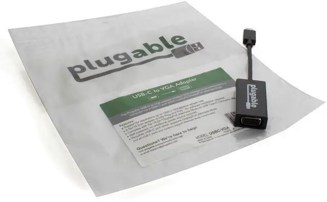 Alt view image 13 of 18 - Plugable Usb 3.1 Type-C To Vga Adapter