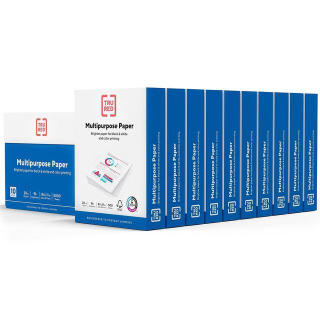 Staples TRU RED 513099/TR56961 Color Printer Paper - 500 Sheets For