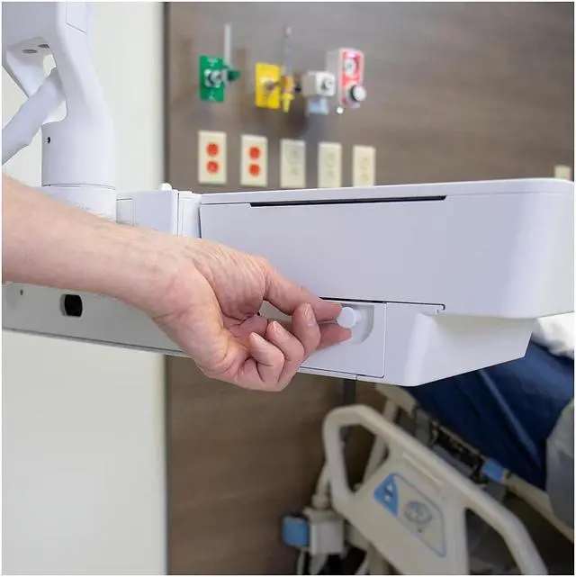 Alt view image 5 of 6 - Ergotron CareFit Mounting Tray for CPU Mini PC White 98548251