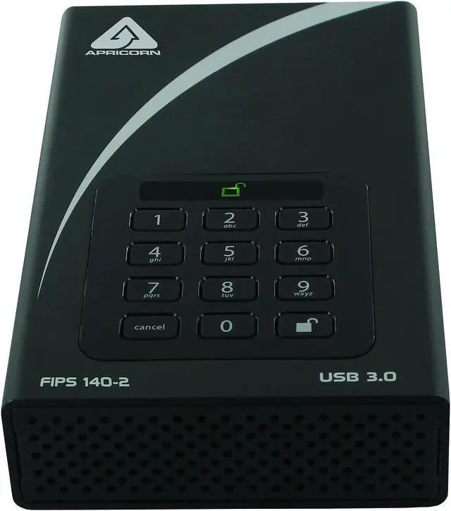 Alt view image 9 of 11 - APRICORN MASS STORAGE ADT-3PL256F-8000 8TB AEGIS FIPS VALIDATED