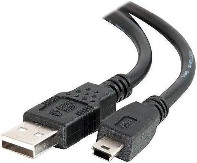 Alt view image 5 of 6 - C2G - AV LINE 27005 6FT USBA TO MINI B DEVICE 5PIN