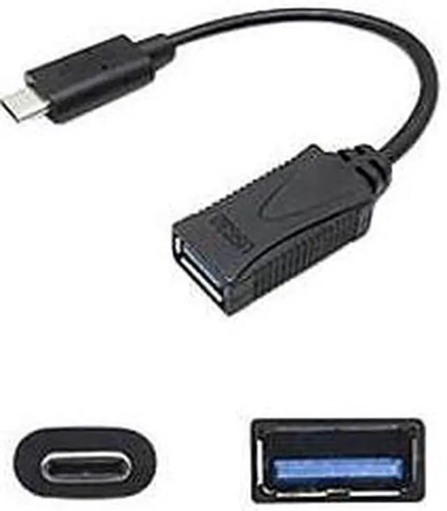 Alt view image 5 of 5 - AddOn 7in USB 3.1 (C) to USB 3.0 (A) Adapter Cable