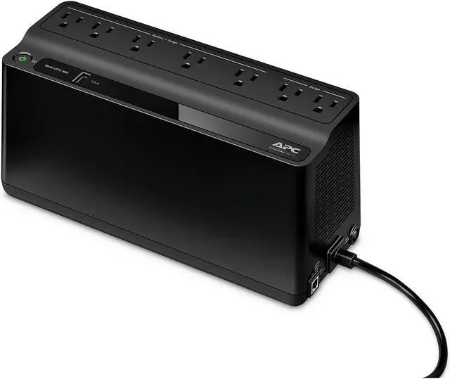 Alt view image 6 of 16 - APC 2200VA Smart UPS with SmartConnect, SMT2200RM2UC Rack Mount UPS Battery Backup, Sinewave, AVR, 120V, Line Interactive Uninterruptible Power Supply