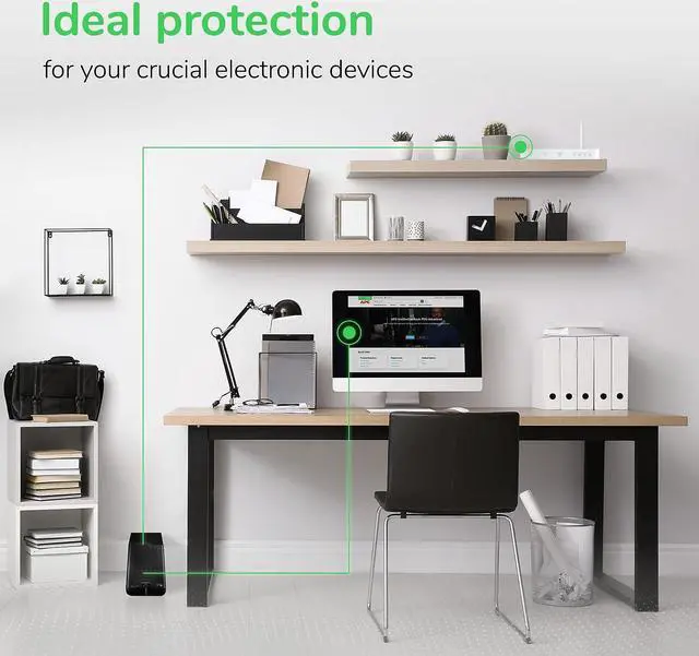 Alt view image 9 of 16 - APC 2200VA Smart UPS with SmartConnect, SMT2200RM2UC Rack Mount UPS Battery Backup, Sinewave, AVR, 120V, Line Interactive Uninterruptible Power Supply