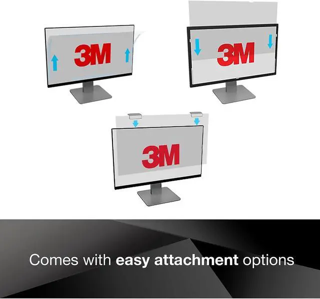 Alt view image 14 of 16 - 3M Anti-Glare Privacy Filter for 24" Apple iMac Monitor 16:9 Aspect Ratio (PFMAP004M)
