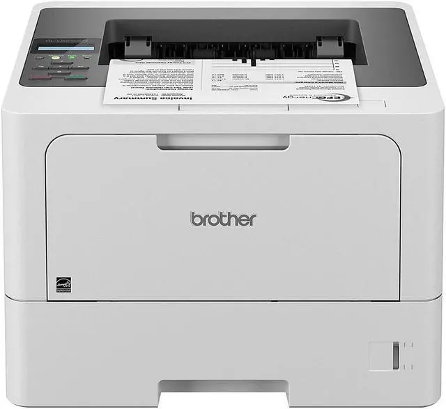 Alt view image 3 of 11 - Brother HL-L5210DN Business Monochrome Laser Printer with Duplex Printing and Networking