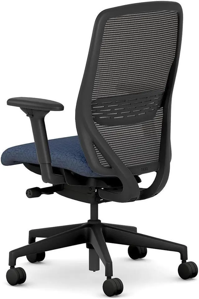 Alt view image 6 of 6 - HON Nucleus Fabric/Mesh Swivel Task Chair Navy/Black (HNR1KD.Y2.STC.A.H.IM.APX13.BL.SB.T)