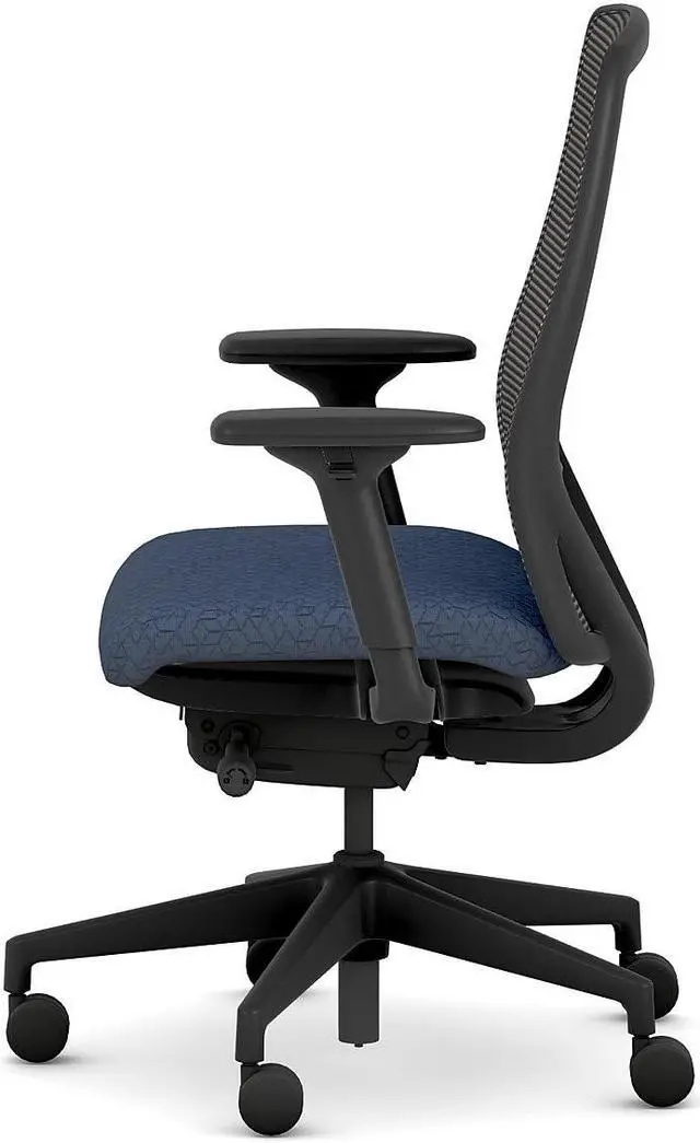 Alt view image 4 of 6 - HON Nucleus Fabric/Mesh Swivel Task Chair Navy/Black (HNR1KD.Y2.STC.A.H.IM.APX13.BL.SB.T)