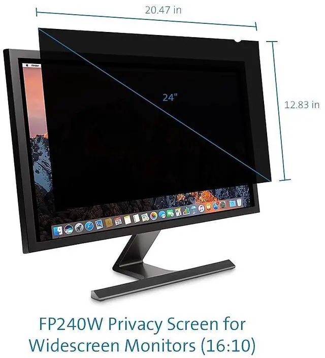 Alt view image 14 of 20 - Kensington K52794WW Privacy Screen for Widescreen Monitors