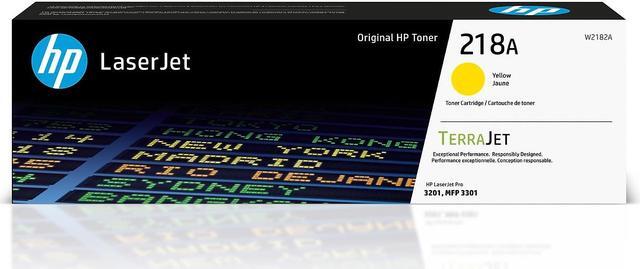 Main image of HP 218A Yellow Toner Cartridge Works with Color Laserjet Pro 3201, MFP 3301 Series, W2182A