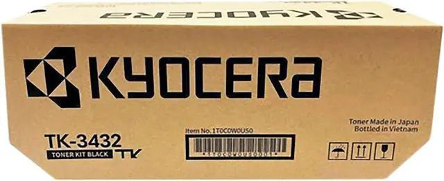 Main image of Kyocera TK-3432 Black Standard Yield Toner Cartridge (KYOTK3432)