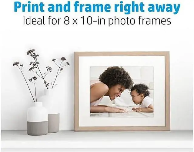 Alt view image 14 of 15 - HP Advanced Photo Paper, Glossy, 65 lb, 8 x 10 in., 203 x 254 mm, 25 sheets