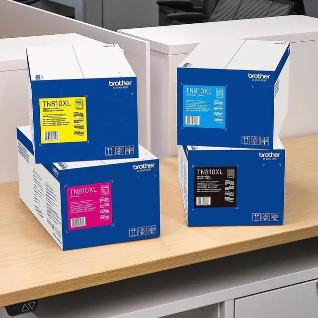 Alt view image 7 of 9 - Brother TN810XLY High-Yield Toner 9000 Page-Yield Yellow