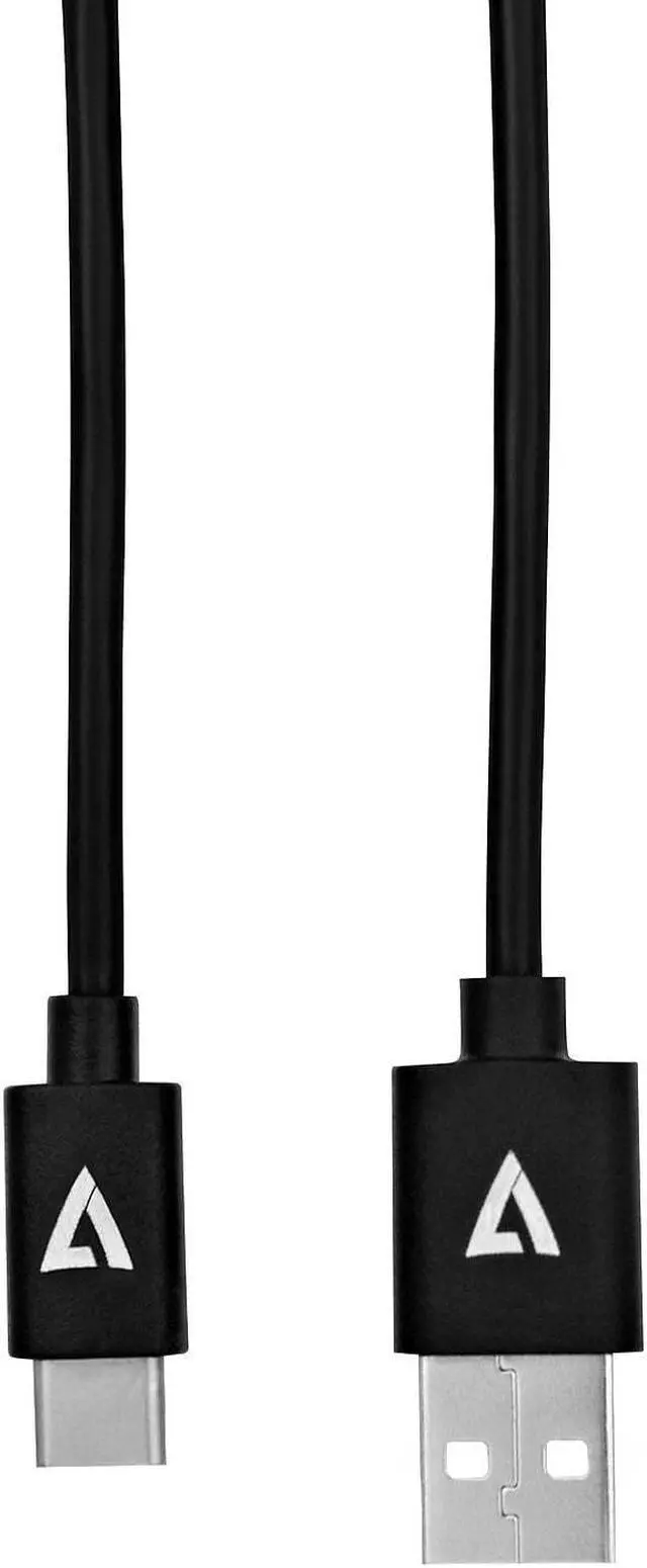 Alt view image 6 of 7 - V7-CABLES V7U2AC-2M-BLK-1E 6.6FT BLK USB2 A TO USB-C CABLE
