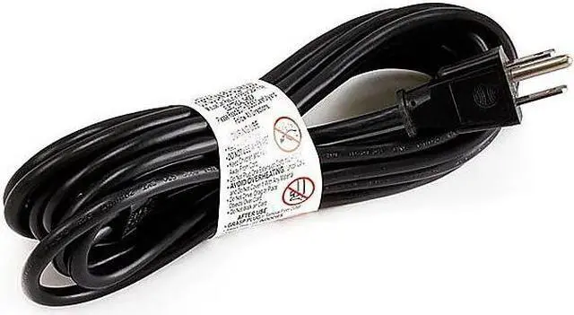 Alt view image 7 of 9 - Monoprice 15ft 18AWG Grounded AC Power Cord, 10A (NEMA 5-15P to IEC-320-C5)