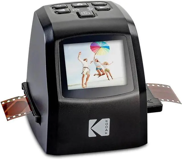 Alt view image 16 of 20 - kodak mini digital film & slide scanner  converts 35mm, 126, 110, super 8 & 8mm film negatives & slides to 22 megapixel jpeg images  includes  2.4 lcd screen  easy load film adapters