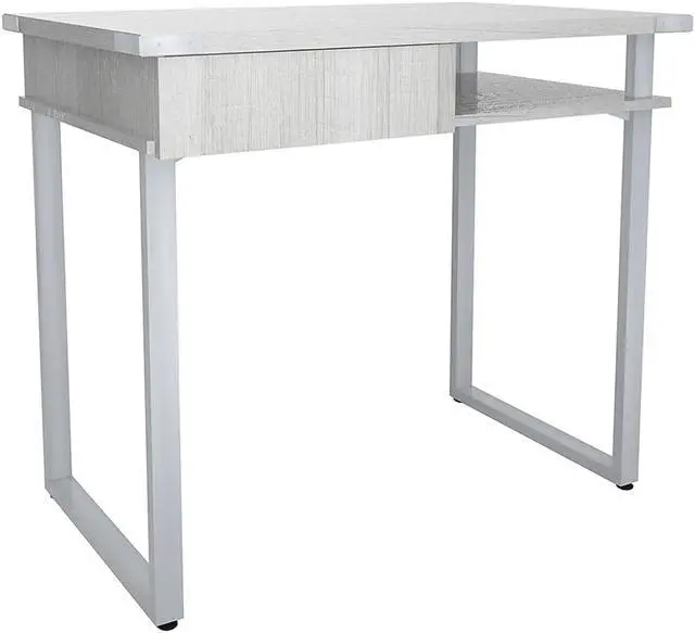 Alt view image 2 of 4 - Safco 5512WAH Mirella SOHO Desk with Drawer - 36.25" x 22.25" x 30" - Gray
