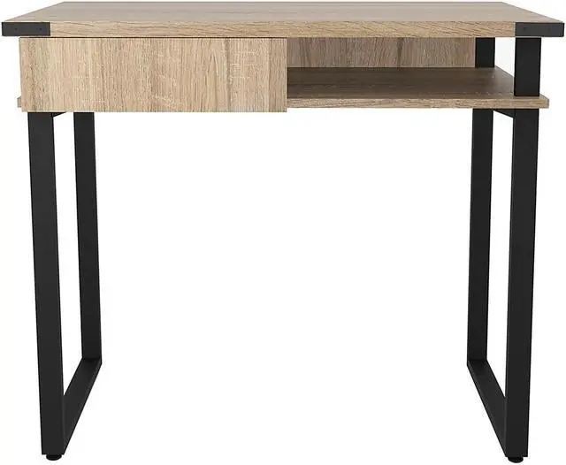 Main image of Safco 5512SDD Mirella SOHO Desk with Drawer - 36.25" x 22.25" x 30" - Black